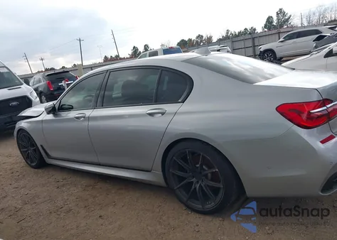 2017 BMW 740I from USA, damaged, VIN WBA7E2C38HG740560
